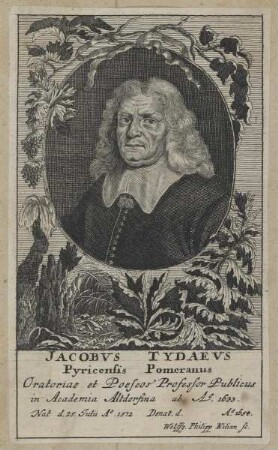 Bildnis des Jacobvs Tydaevs