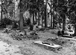Friedhof mit Friedhofskapelle; Schlangenbad, Badwald