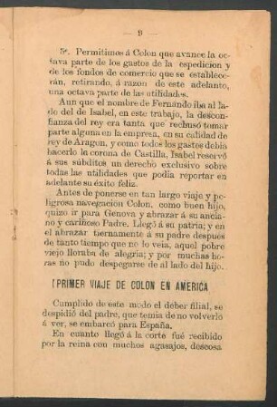 Primer viaje de Colón en América