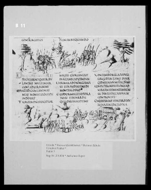 Utrechter Psalter, Psalm 3