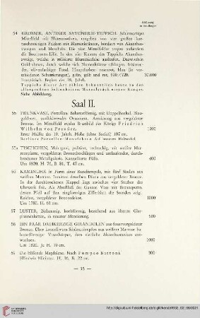 Saal II. (Nr. 55-70)