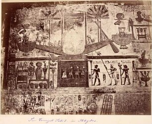 Im Tempel Sethos in Abydos