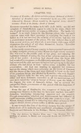 Chapter VIII. Succession of Koombho ...