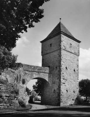 Rothenburg ob der Tauber. Sauturm (1401/1600)
