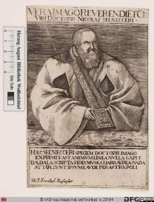 Bildnis Nicolaus Selnecker