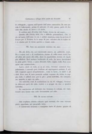 VIII. Di Alcuni Costumi.