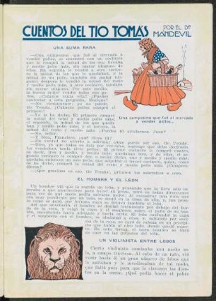 Cuentos del tio Tomás