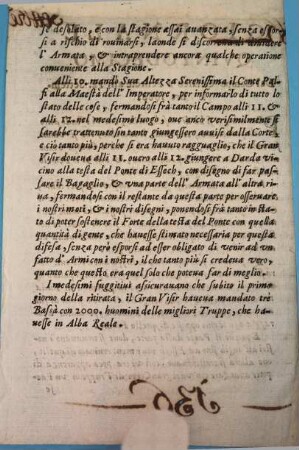 Giornale ... Dal Campo Cesareo ..., 15. ... a Pentele alli 12. Settembre 1686