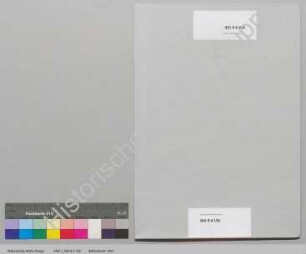 Aktennotiz der Geschichtlichen Abteilung der Firma Krupp über Bildporträts von Therese Krupp und Petronella Krupp