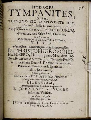 Hydrops Tympanites