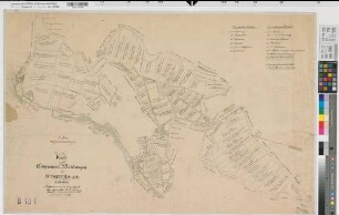 Balve (Balve), Teilung der Balver Kommunalwaldungen und Waldemeien, Bl.2 Brouillonkarte