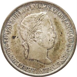 Ferdinand I. - Krönung zum König der Lombardei und Venetiens in Mailand 1838