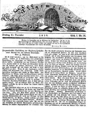Fragmentarische Darstellung der Erziehungsgeschichte eines Knaben bis ins siebente Lebensjahr