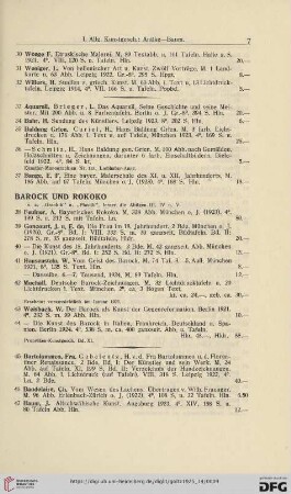 Barock und Rokoko (Nr. 38 - 44)