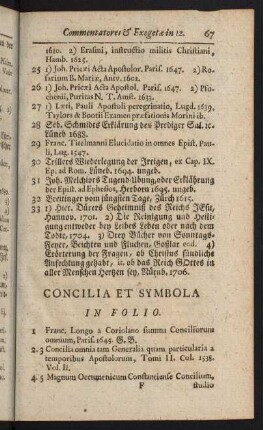 67-95, In Folio - In Quarto