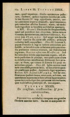 Titulus XXXIX. De censibus, exactionibus & procurationibus.
