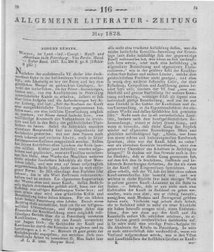 Hand, F.: Kunst und Altertum in St. Petersburg. Bd. 1. Weimar: Landes-Industrie-Comptoir 1827