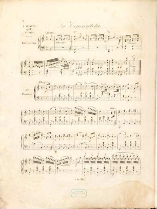 Quatre rondeaux pour le piano-forte sur des thèmes favoris : Ricciardo et Zoraide ; Le petit tambour , Cenerentola ; Le siège de Corinthe ; op. 30