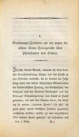 Komischer Anhang zum Titan, 2