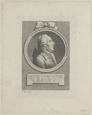 Bildnis des Ioachimus Georgius Daries