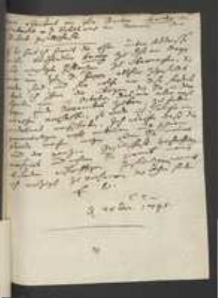 Brief von Johann Jacob Kohlhaas an Georg Ludwig Koeler