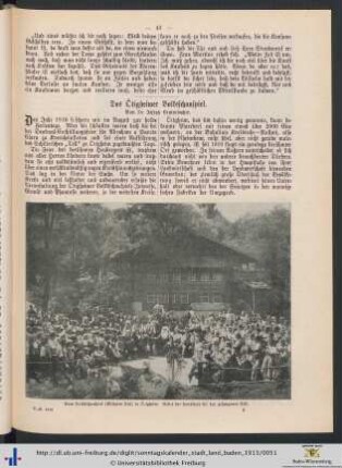 Das Ötigheimer Volksschauspiel.