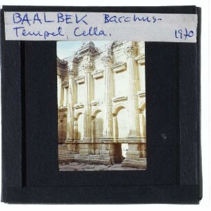 Baalbek, Bacchustempel