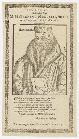 Bildnis des Hieronymus Mencel