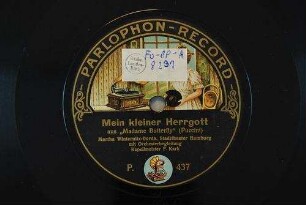 Mein kleiner Herrgott : aus "Madame Butterfly" / (Puccini)