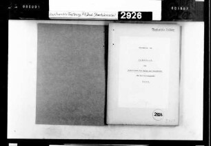 Haushaltsplan des Landes Baden für das Rechnungsjahr 1946: Einzelplan VII (Haushalt des Ministeriums des Kultus und Unterrichts)