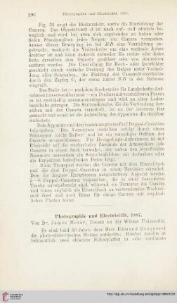 2: Photographie und Electricität, 1887