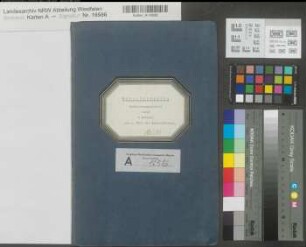 Möhnetalsperre Erläuterungsbericht zum 1. Teil der Bauausführung 1907 Regierung Arnsberg