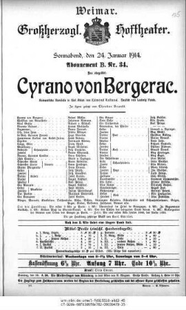 Cyrano von Bergerac
