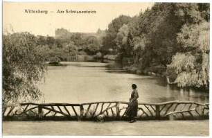Wittenberg. Am Schwanenteich