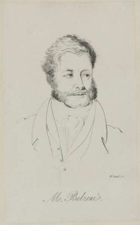 Bildnis des Giovanni Battista Belzoni