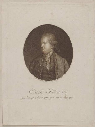 Bildnis des Eduard Gibbon