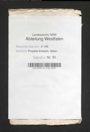 Klage des Johann Embsmann wegen Behinderung seiner Schweinemast.