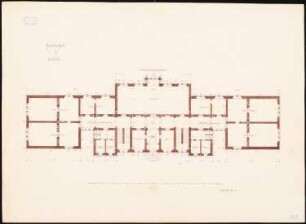 Kranken- und Pflegeanstalt Bielefeld 4. Projekt: Grundriss EG
