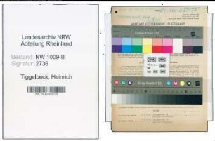 Entnazifizierung Heinrich Tiggelbeck , geb. 06.03.1912 (Monteur)
