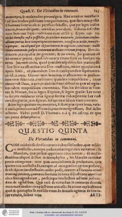 QUAESTIO QUINTA.