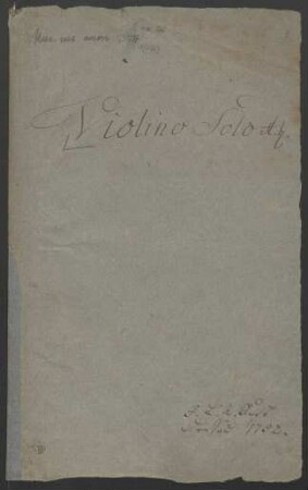 Sonaten; vl, b; a-Moll; L 3.117; CzaR deest