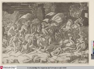 [La bataille au coutelas; Battle with a Cutlass; Die Schlacht mit dem Entermesser]