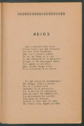 Adiós