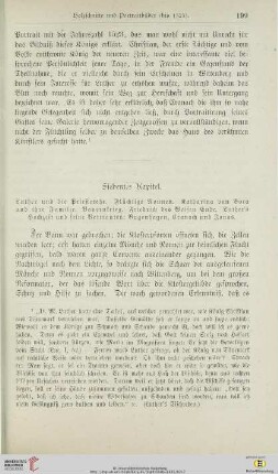 Siebentes Kapitel