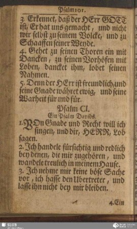 Psalm CI
