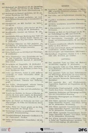 Japonika (Nr. 645-697)