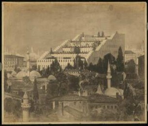 Haus der Freundschaft, Istanbul: Perspektivische Ansicht