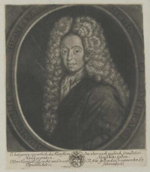 Bildnis des Adam Gottlieb Heinicke