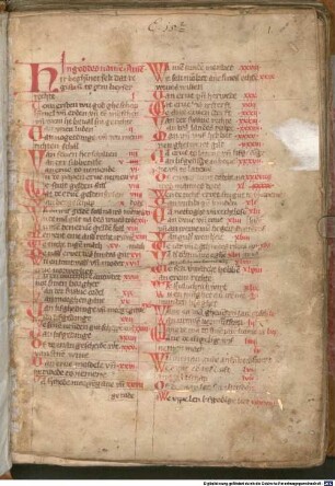 Der Schwabenspiegel in niedersächsischer Mundart - BSB Cgm 52