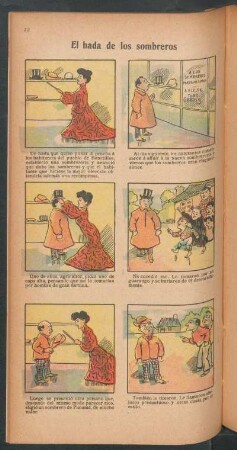 El hada de los sombreros - [Cómic]